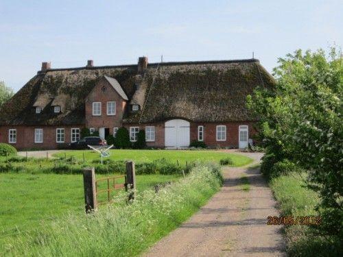Ferienwohnung Haus lütje wehr Hattstedtermarsch Exterior foto